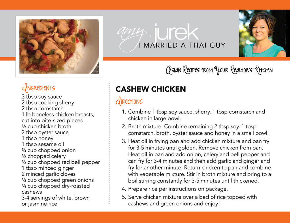 Cashew Chicken Recipe