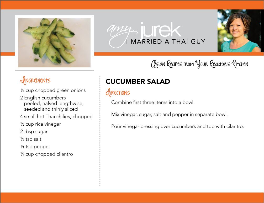 Cucumber Salad Recipe